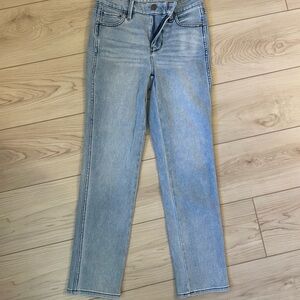 White House Black Market High Rise Straight Jeans Size 00